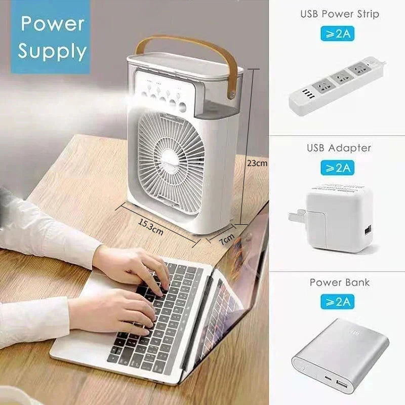 3 In 1 Mini Portable Air Conditioner